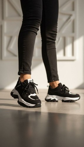 کتونی زنانه و دخترانه بسیار شیک و جذاب و خوش پا ، کتونی با کیفیت زنانه و دخترانه