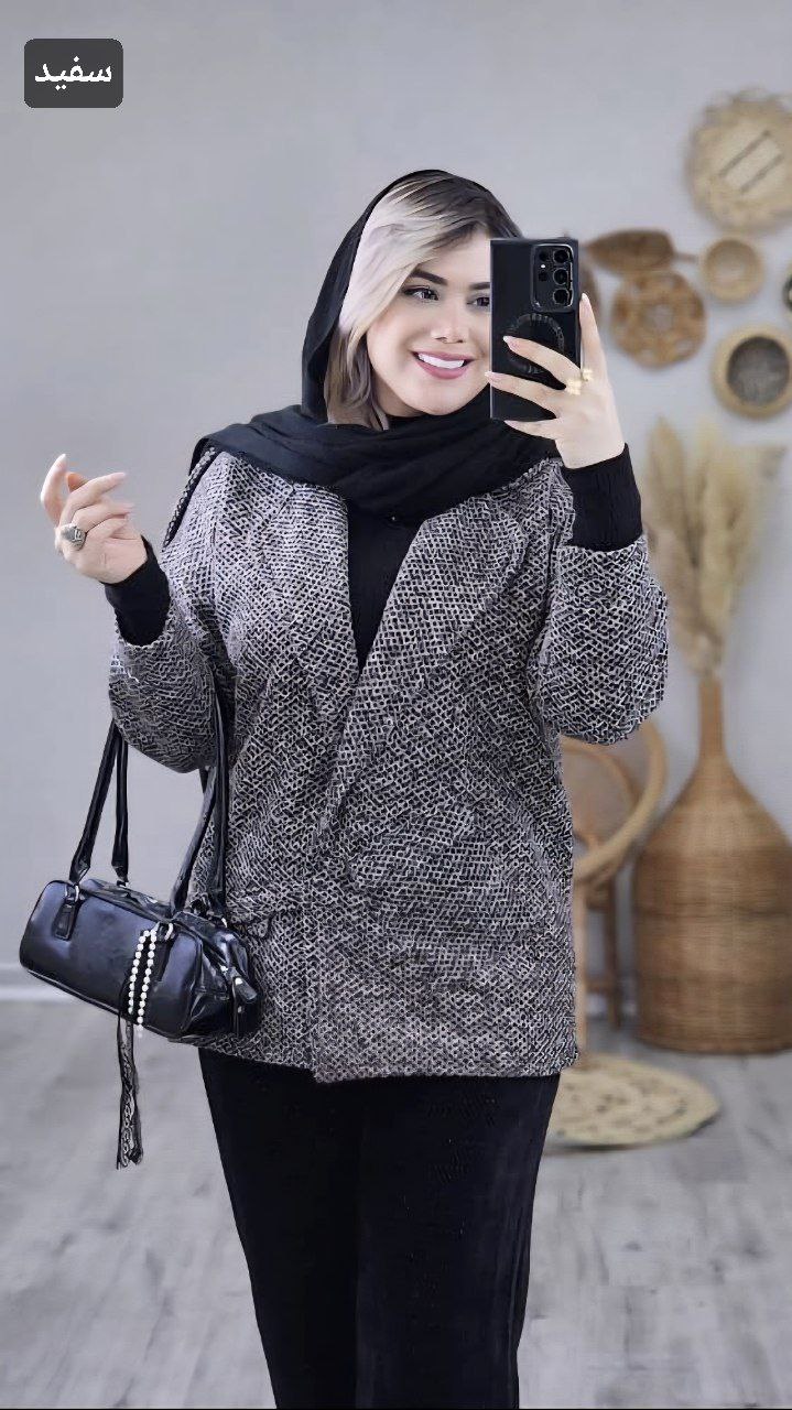 پالتو پشمی موهر خاویاری لمه دار زنانه و دخترانه ، پالتو پشمی موهر زنانه و دخترانه ترند و شیک