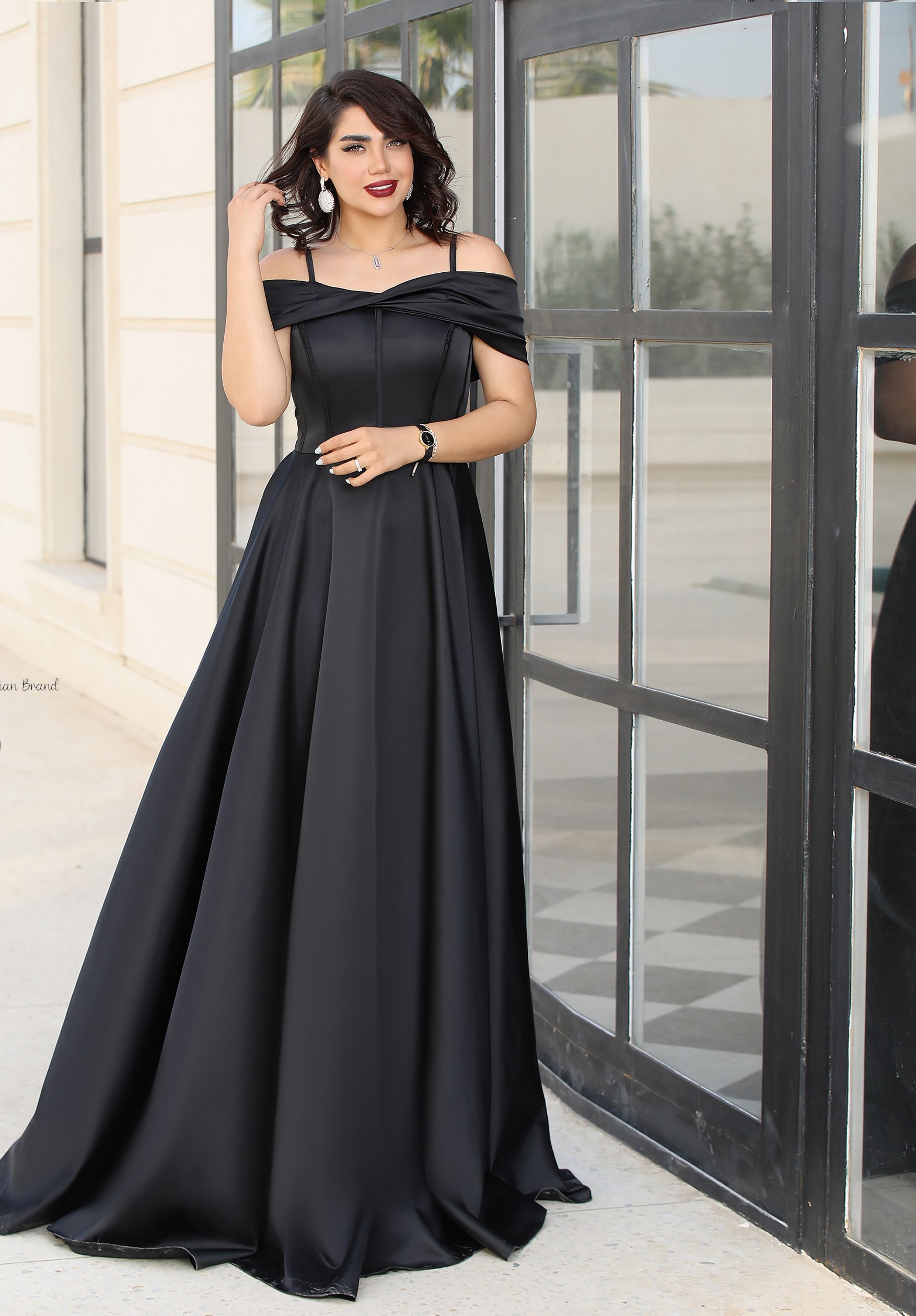 لباس مجلسی ساتن آمریکایی اصل و جدید زنانه دلینا ، لباس مجلسی شیک و جذاب زنانه ساتن امریکایی اصل