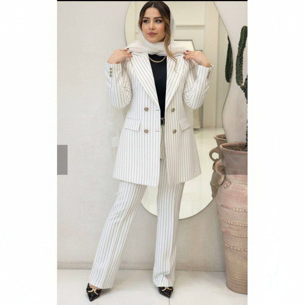 ست کت و شلوار دیپلمات زنانه و دخترانه کارمندی و بیرونی