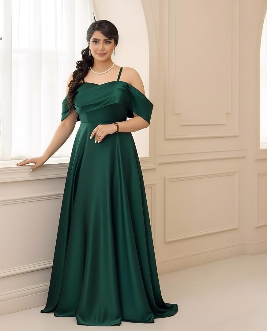 لباس مجلسی ساتن امریکایی زنانه و خاص جدید ، لباس مجلسی زنانه مناسب عروسی و مجالس ساتن امریکایی اصل و خوش دوخت