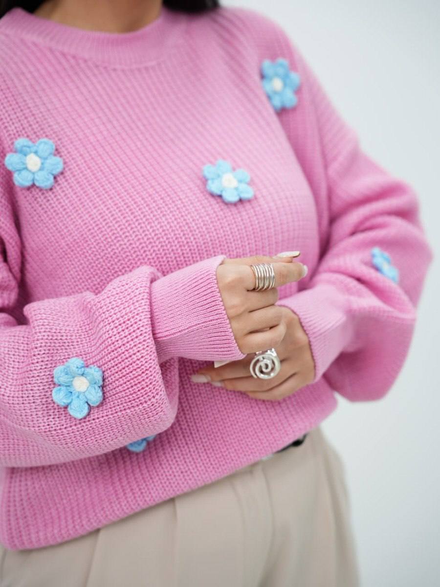 بافت زنانه و دخترانه گل ، بافت جدید و شیک زنانه