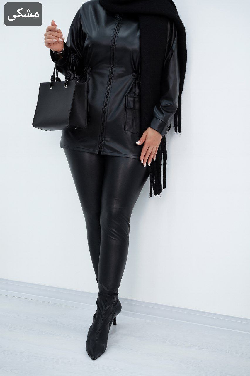 پالتو کوتاه چرم گیتا زنانه و دخترانه ، پالتو چرم زنانه و دخترانه شیک