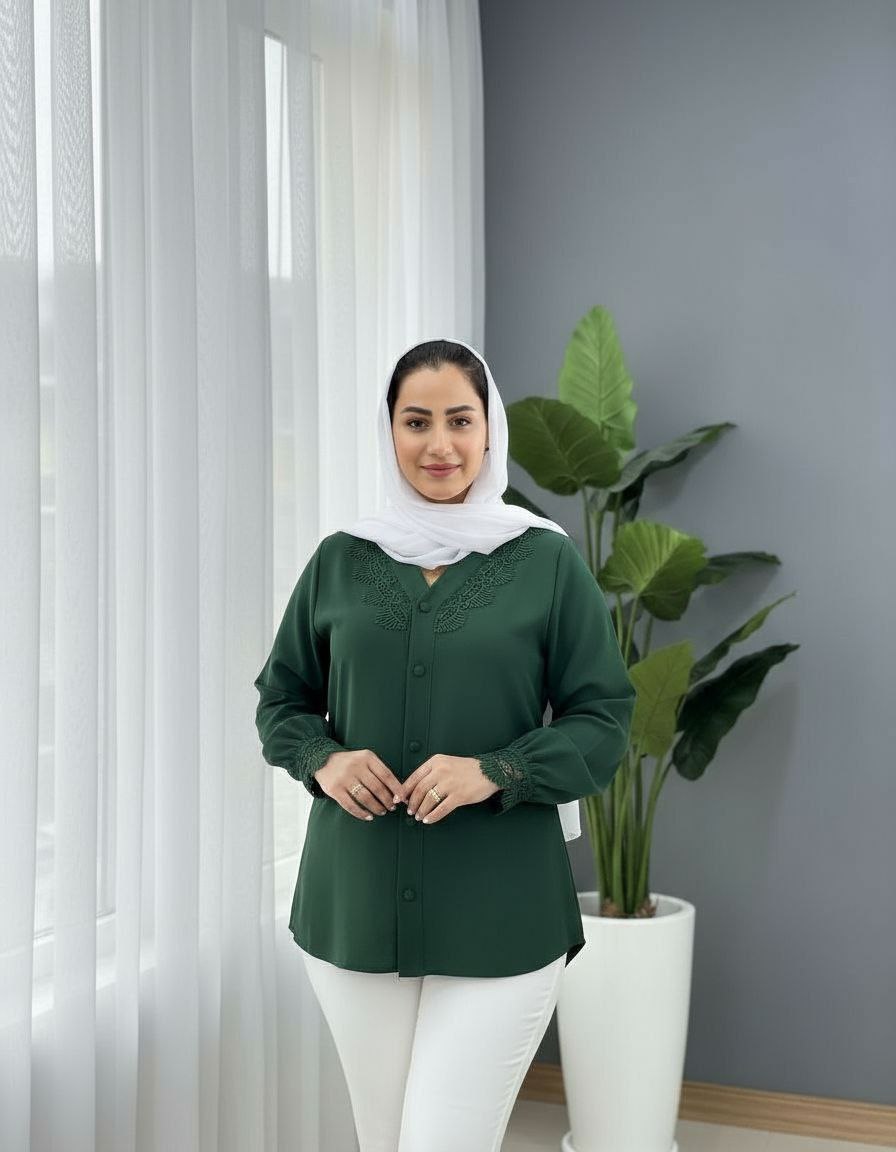 شومیز زنانه و دخترانه بهین ، شومیز شیک زنانه الیزه ، شومیز با کیفیت و شیک