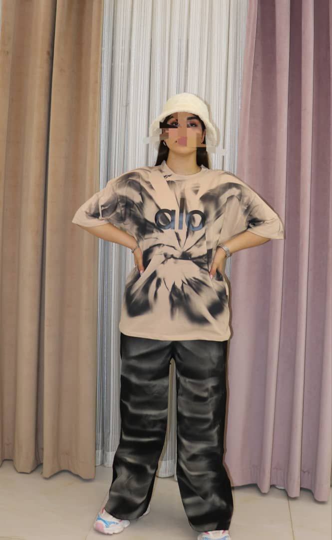 ست الو ابر و بادی ، ست تیشرت شلوار alo ، ست تیشرت شلوار زنانه و دخترانه الو