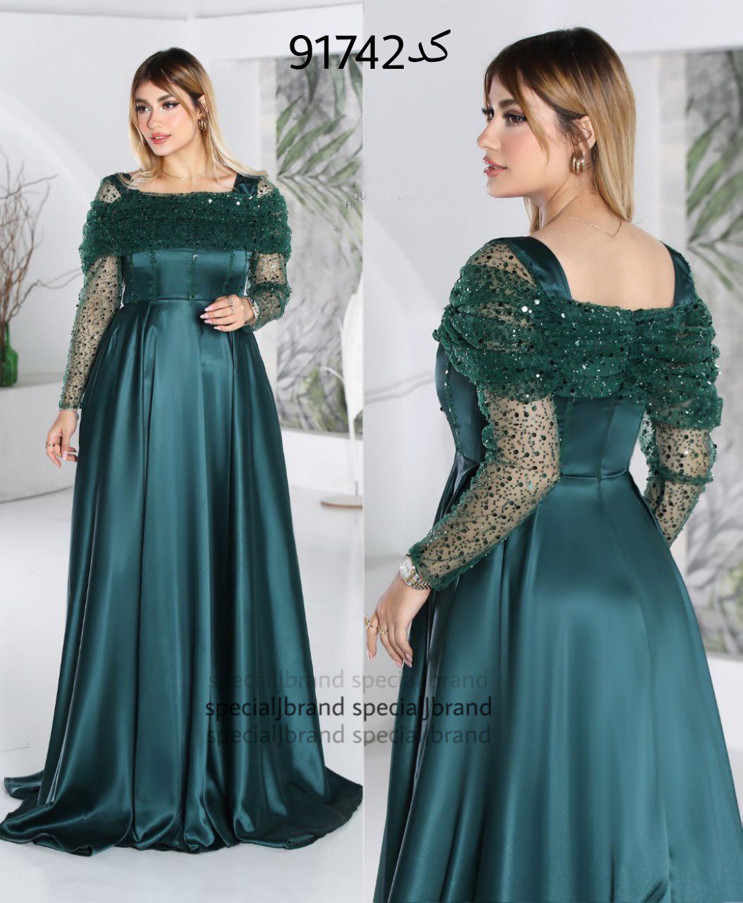 ماکسی مجلسی ساتن و جسمیکو ترند بیتا ، لباس ماکسی مجلسی زنانه و دخترانه شیک و جذاب خیلی خاص