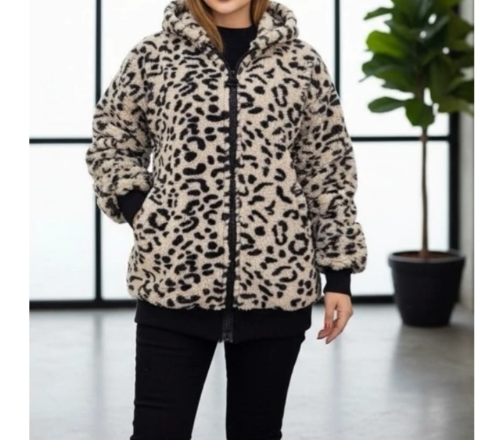 پالتو خز پلنگی شیک و همیشه ترند زنانه و دخترانه