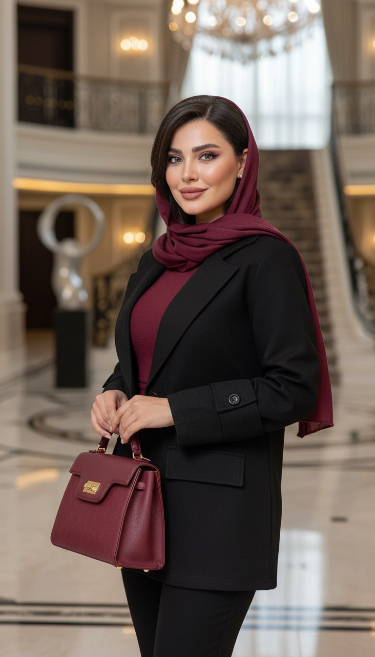 کت تک پشمی بسیار خوش پوش و جذاب زنانه و دخترانه ، کت پشمی شیک و گرم زنانه