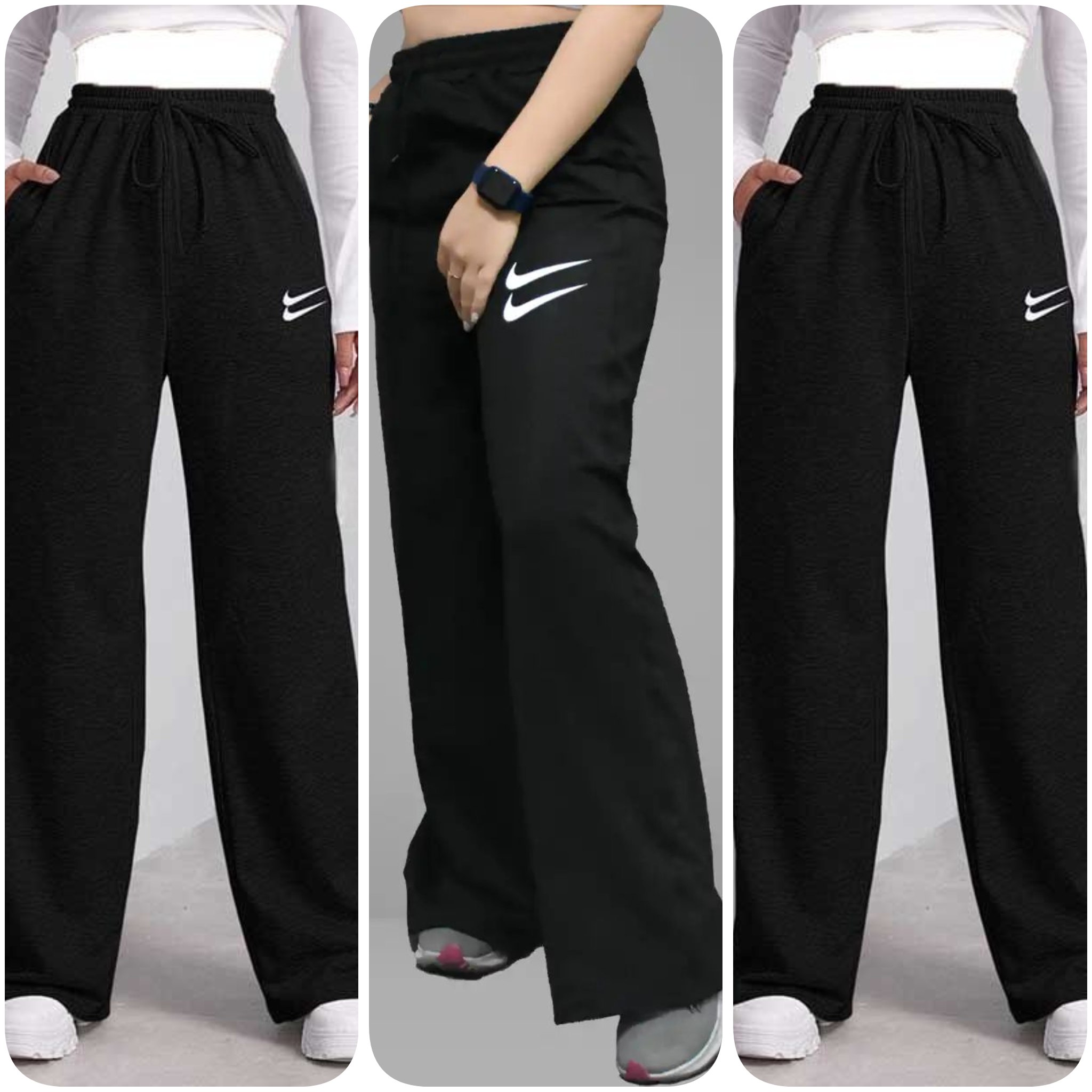 شلوار اسپرت دو نایک غواصی کشی مشکی