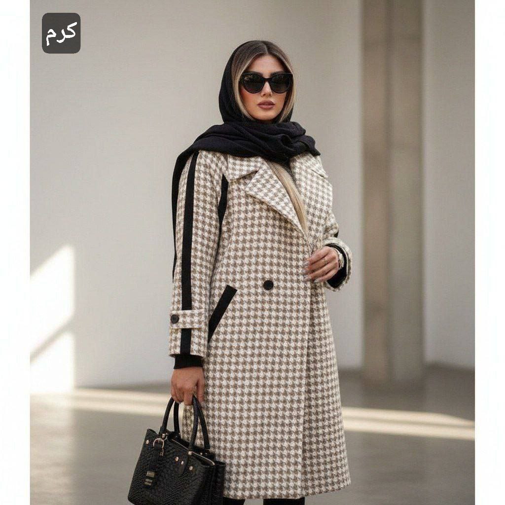 پالتو پیچازی بلند اونتوس ، پالتو زنانه و دخترانه پچازی پشمی موهر با خرجکار زنانه ، پالتو جدید و ترند امسال پیچازی زنانه و دخترانه