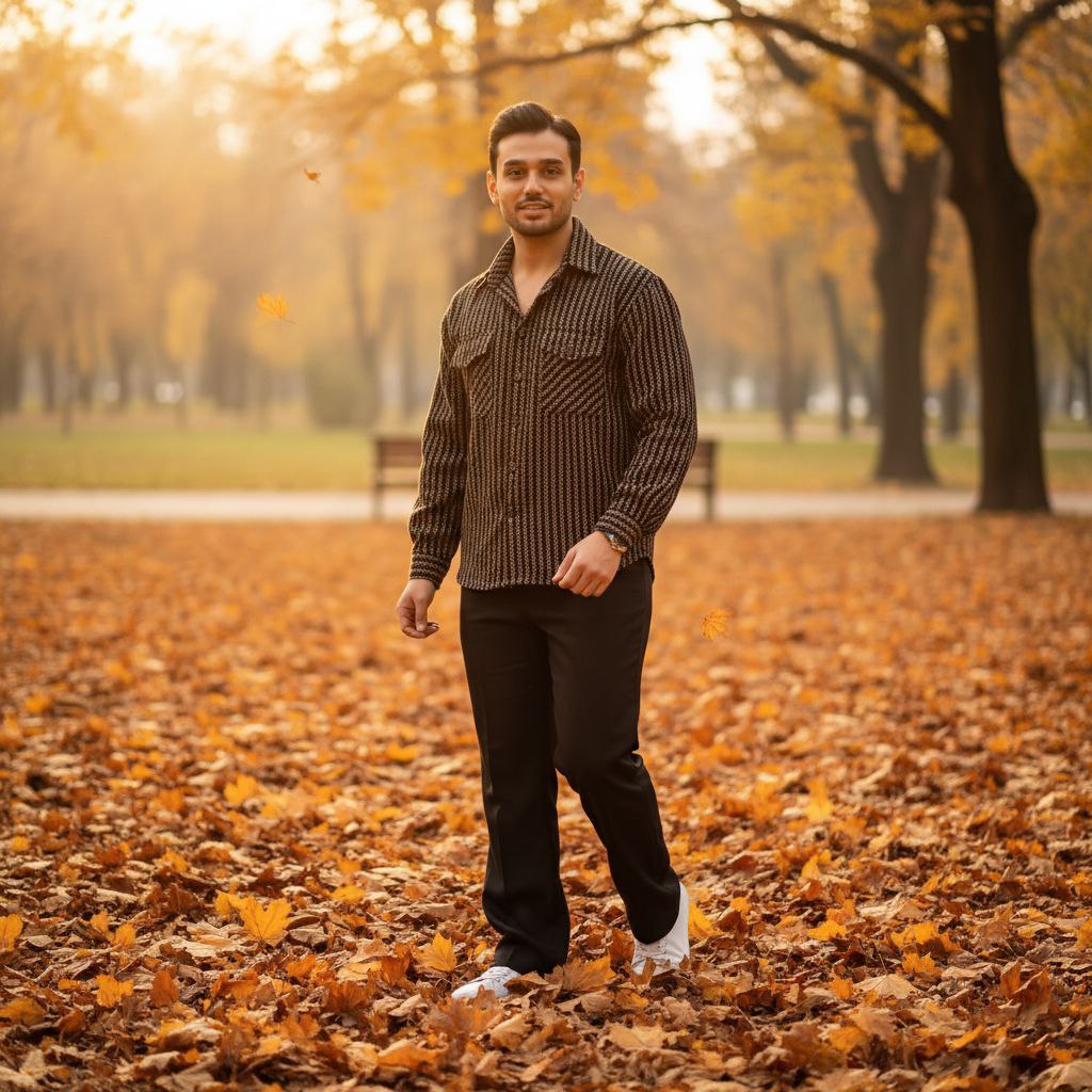 پیراهن مردانه پیچازی ترند ، پیراهن مردانه پیچازی جدید و شیک