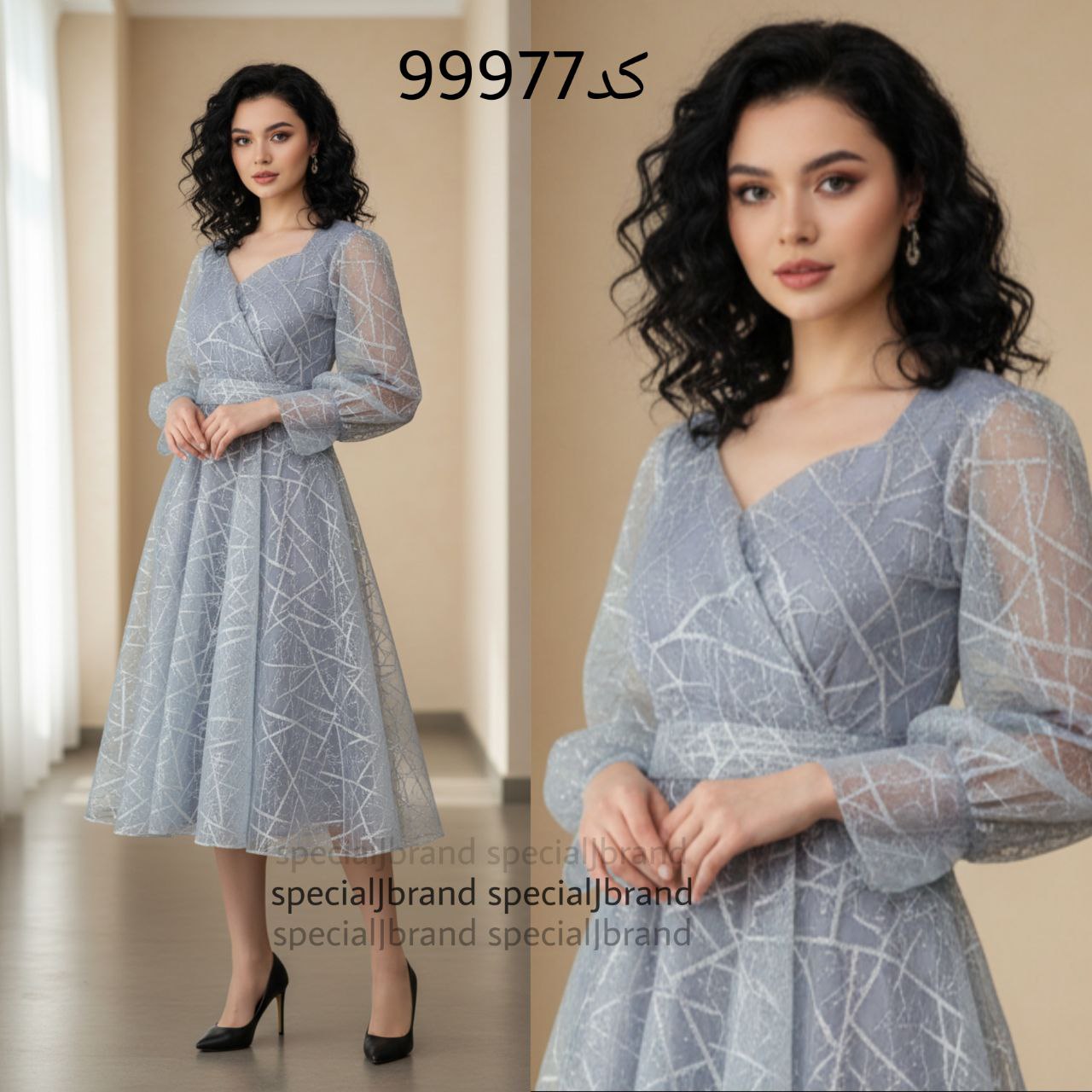 لباس مجلسی عروسکی شایلی زنانه و دخترانه شیک و ظریف ، لباس مجلسی عروسکی خاص