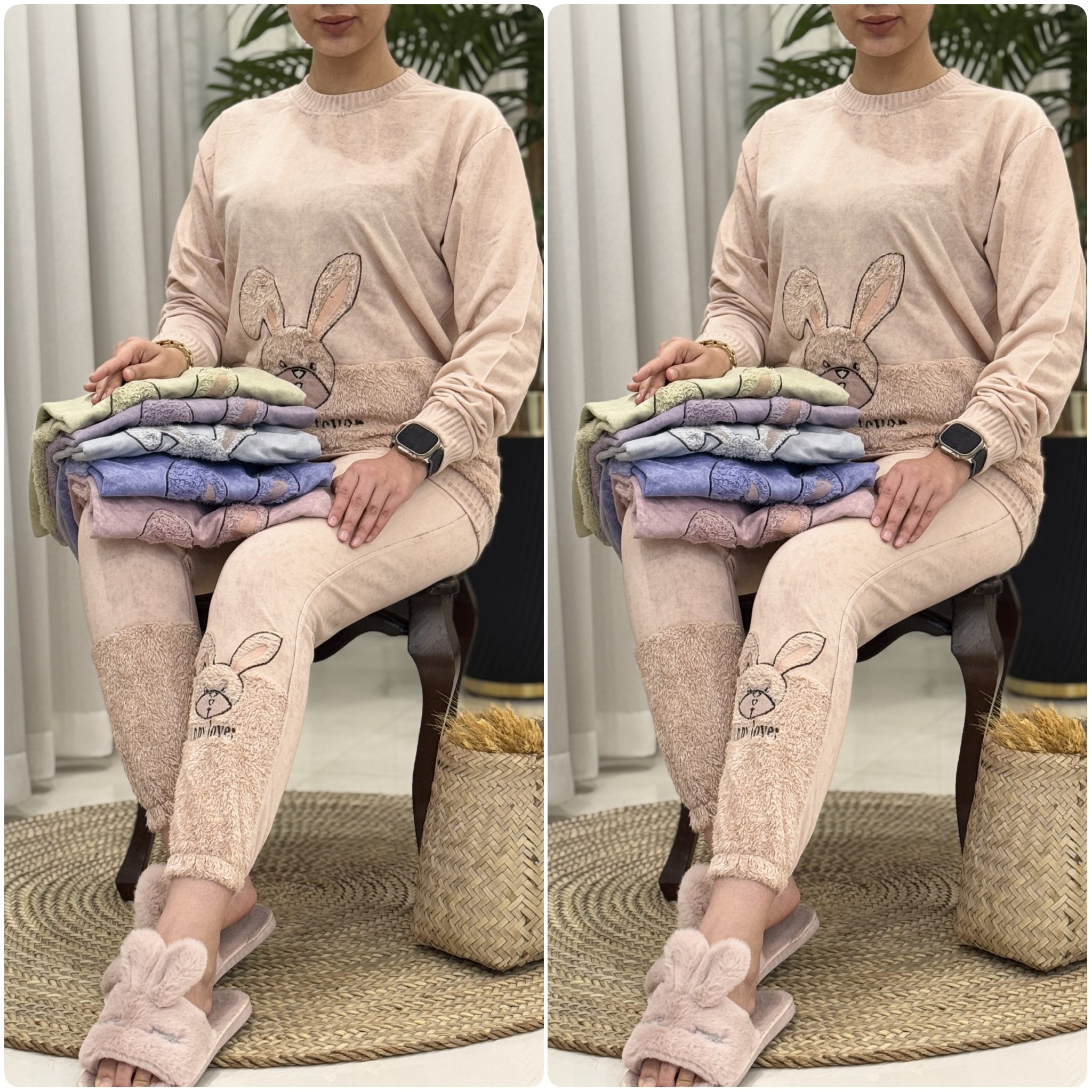 ست بلوز و شلوار خانگی و باشگاهی زنانه و دخترانه ، ست بلوز و شلوار راحتی زنانه درجه یک